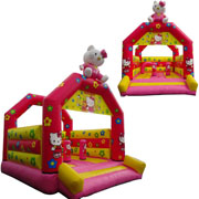 hello kitty inflatable bouncer